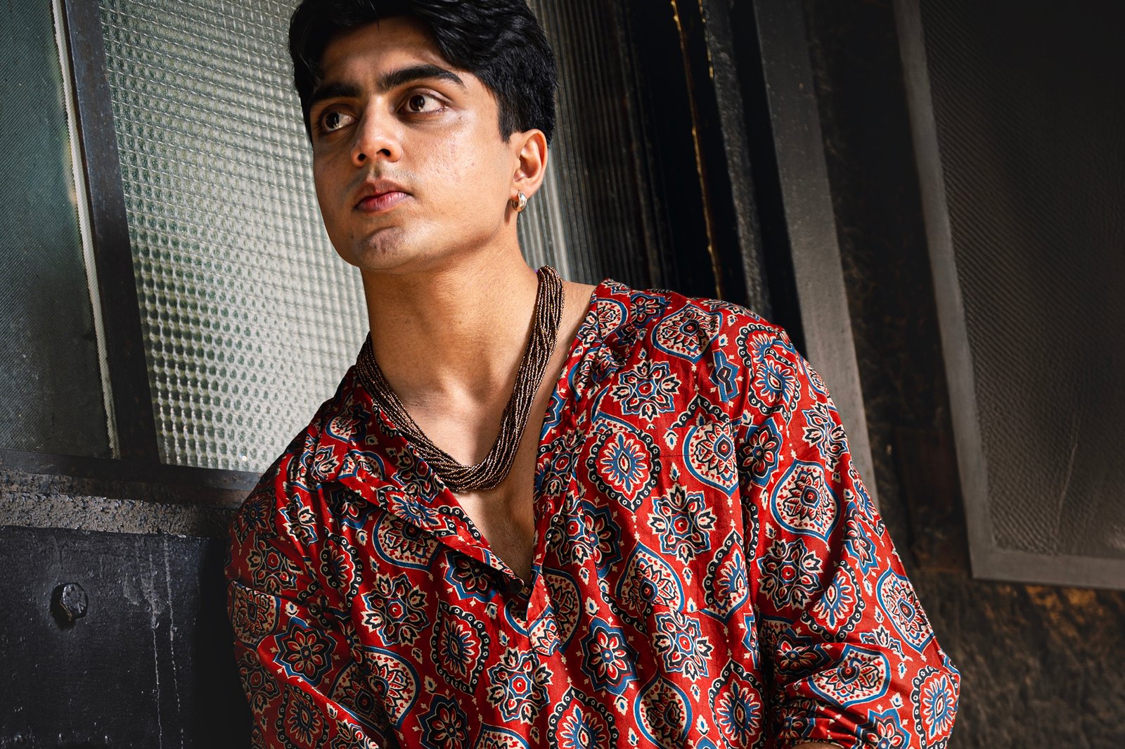 fashion shoot on streets and studio with male model in mumbai